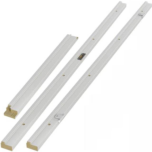 Swedoor Karmsett 93mm m/dempelist hvit bomull S0502-Y Dørkarm H (x)
