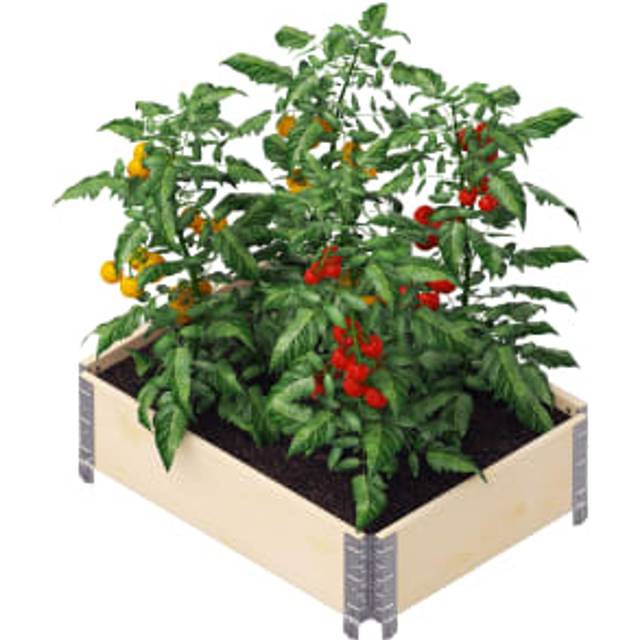 Pallekarm Naturfarget 80x60 cm