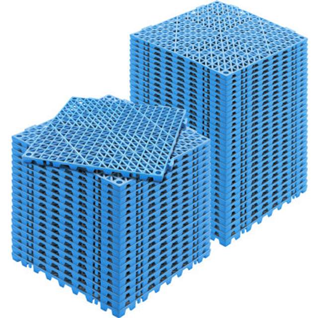 VEVOR Modulær Sammenlåsende Pute 50-Pakning 30 x 30 cm