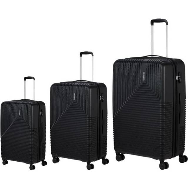 American Tourister Niteline Set of 3 - Midnight Black