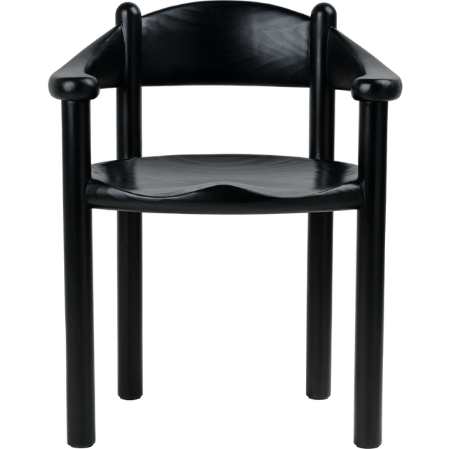 GUBI Daumiller Brown/Black Pine Lenestol 78cm