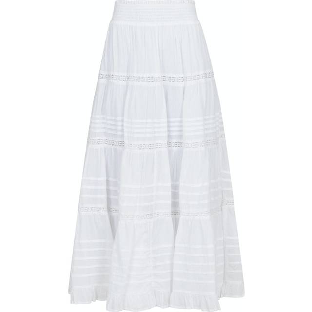 Neo Noir Felicia S Voile Skirt - White