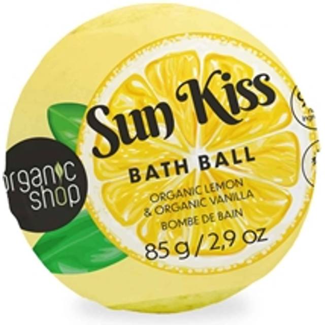 Organic Shop Lemon & Vanilla Bath Bomb