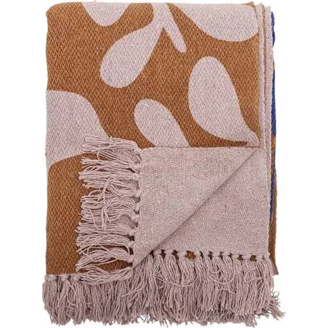 Bloomingville Atle Pledd 130x160 cm Brun Teppe Brun