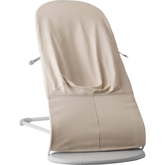 BabyBjörn Bouncer Balance Soft Woven -sitteri, jersey light beige