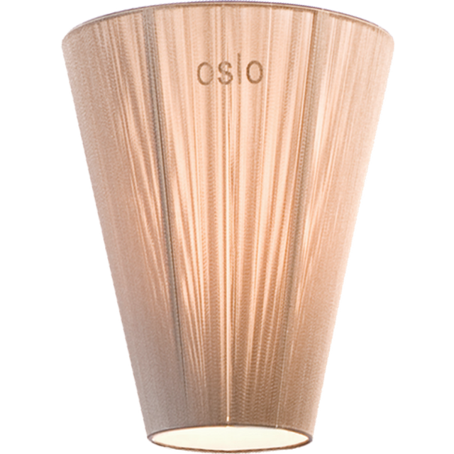 Northern Oslo Wood Lampeskjerm Beige Lampeskjerm
