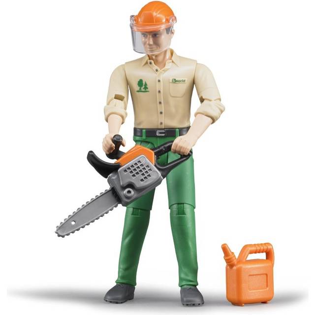 Bruder Forestry Worker with Accessories 60030