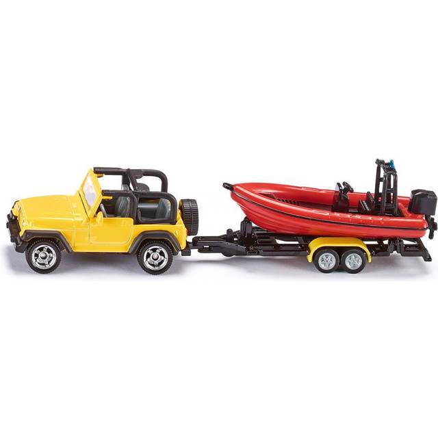 Siku Jeep with Boat 1658