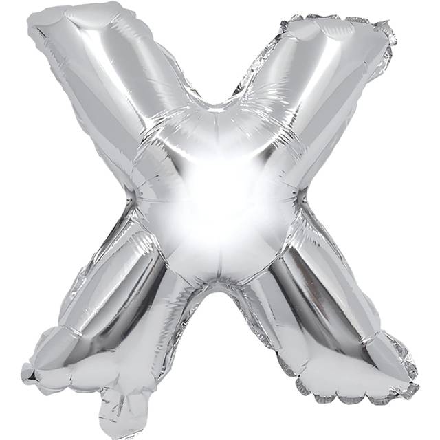 Procos Letter Balloons X Silver