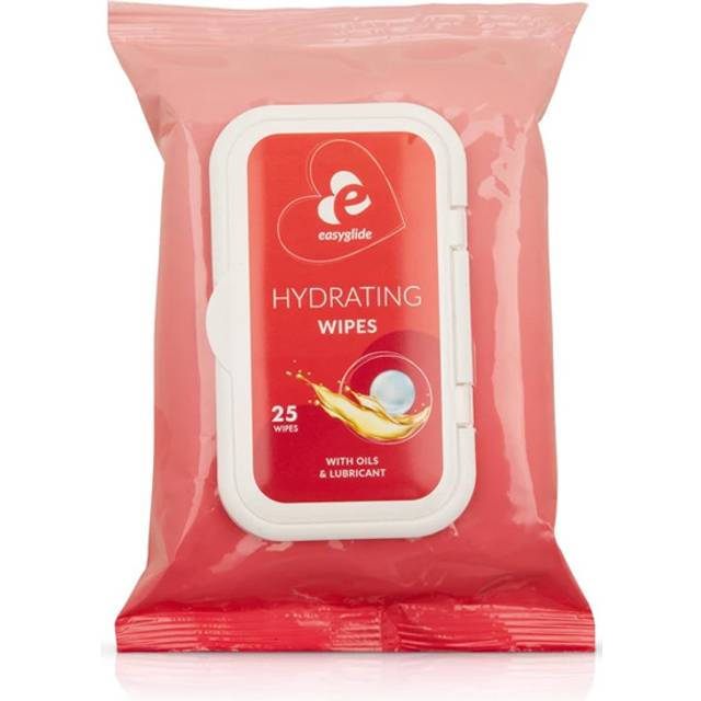EasyGlide Hydrating Wipes With Lubricant & Oils 25-pack