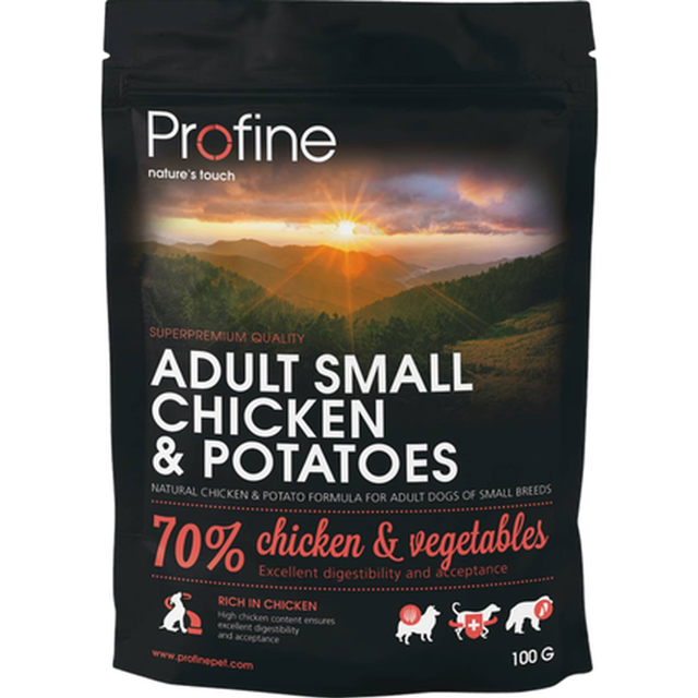 Profine Tørrfôr Adult Small Kylling Poteter 3 kg