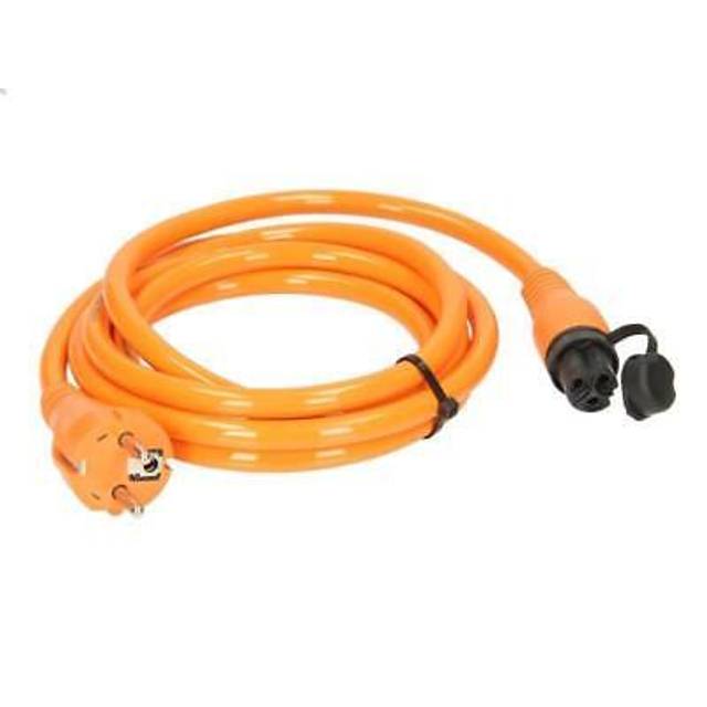 DEFA 2,5m MiniPlug Motorvarmerkabel Orange