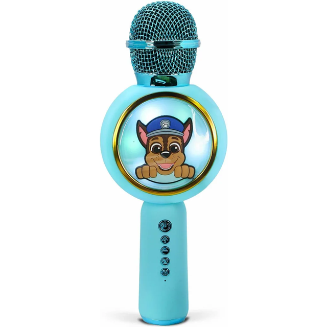 OTL Technologies PAW Patrol Chase PopSing LED Karaoke Microphone