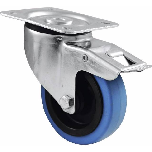 Roadinger Roadinger Swivel Hjul 100mm Blue Wheel