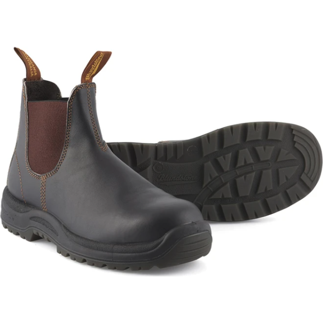 Blundstone 192 Med Stålhette - Brown