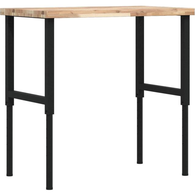 vidaXL Arbeidsbenk 100x60x Heltre Akasie Rektangulær