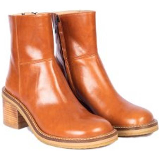 Angulus Støvlet På Blokhæl Med Lynlås Boots
