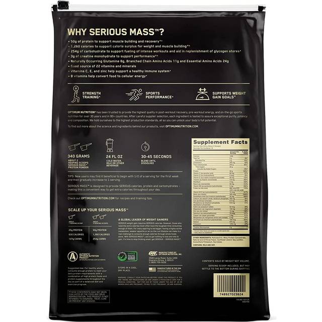 Optimum Nutrition Serious Mass - bild 2