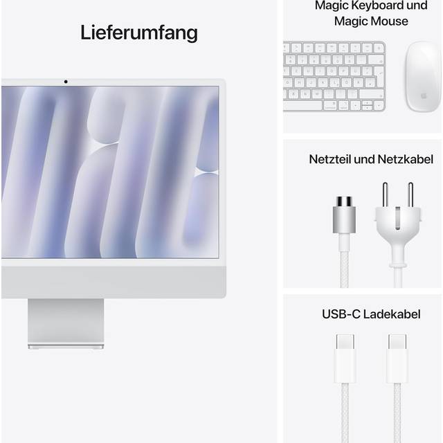 Apple iMac M4 Silver 8‑core - bild 3