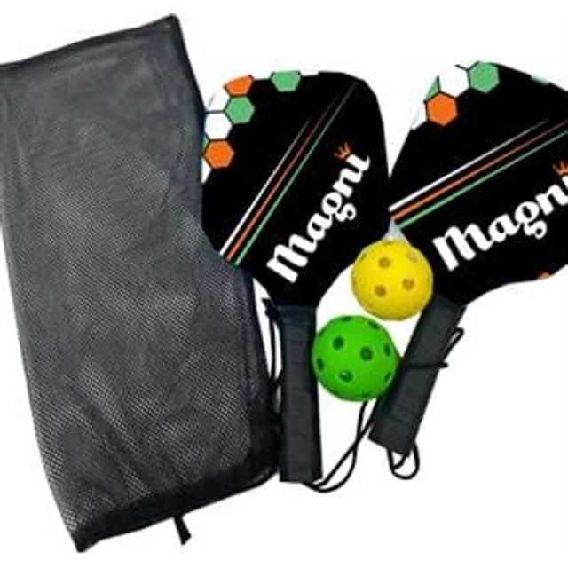 Magni Pickleball Set with 2 Bats and 2 Balls