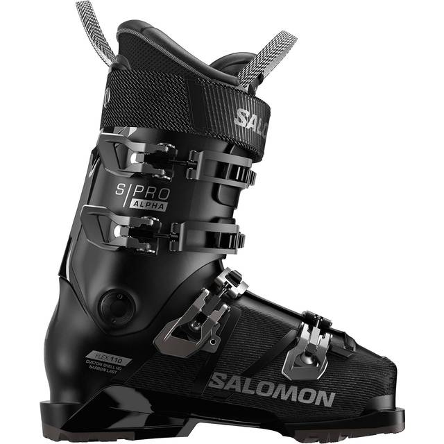 Salomon S Pro Alpha 110 24 25 Black Dark Grey Met Black
