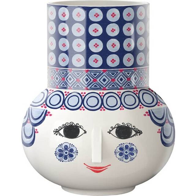 Bjørn Wiinblad Olga Blå Vase 20cm