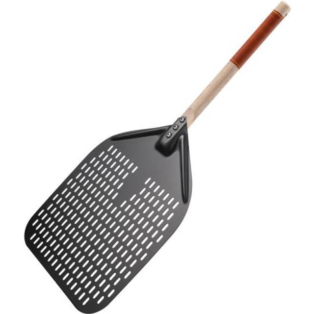 Sabor Napo 70 x 30 cm Gun Metal/Natur Pizzaspade