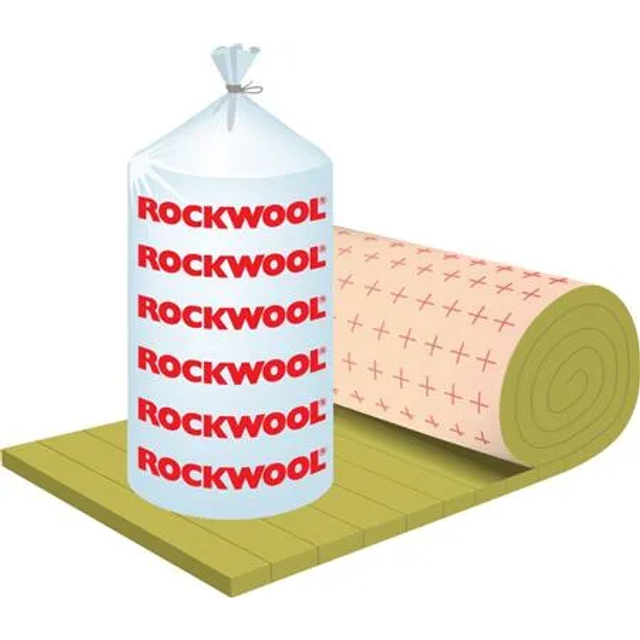 Rockwool Lamelmåtte Papir 5 m2 50mm