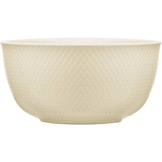 Lyngby Porcelæn Rhombe Earth Serveringsskål 22 cm Marble Serveringsskålar
