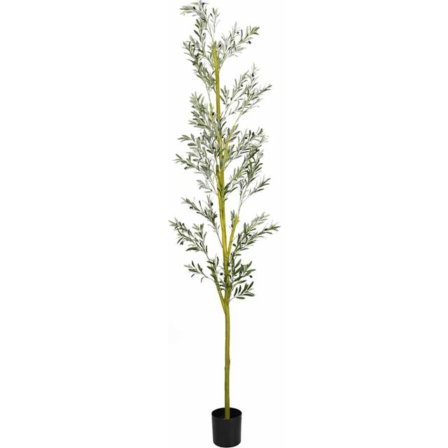vidaXL Oliventre 1000 Blader 300 cm Grønn Kunstig plante