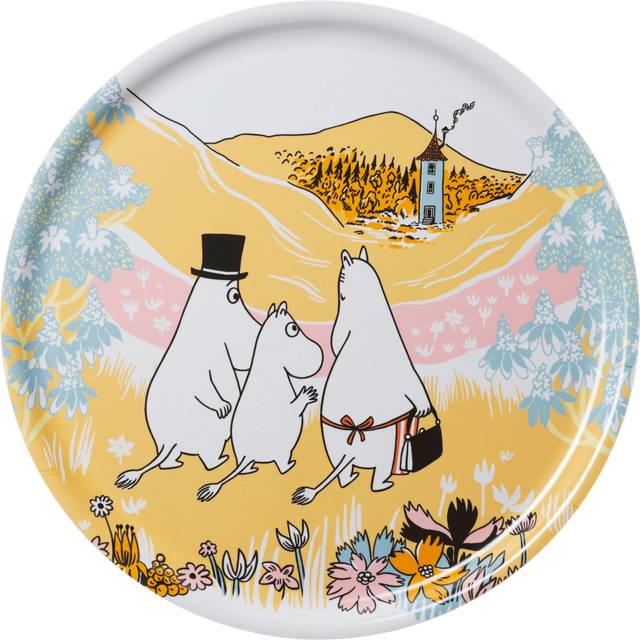 Moomin Arabia Mummi Brett Familietid 35 cm Serveringsbrett 35cm