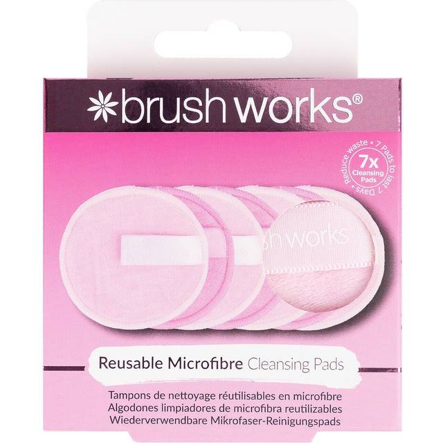 Brushworks Reusable Microfibre Cleansing Pads 7 pcs