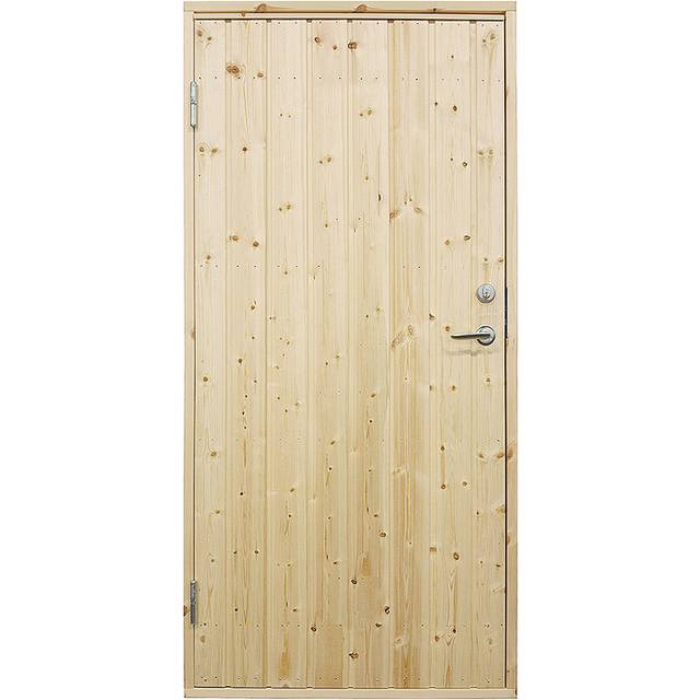 Vibostugan Boddør Uisolert 9 20 Venstre Rett Panel Bod- & Anneksdør (90x200cm)