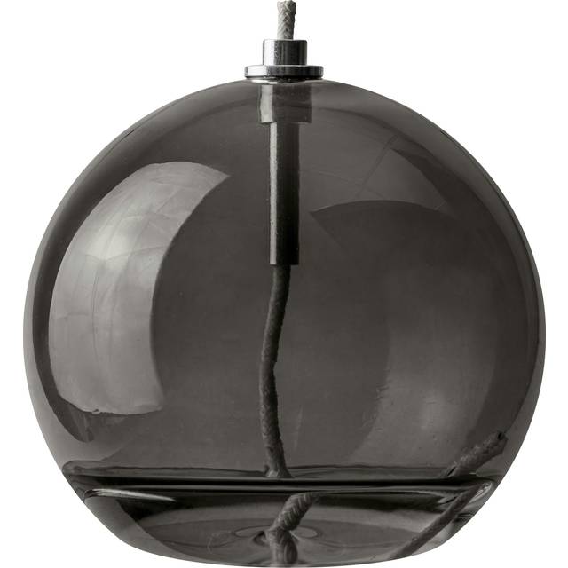 Mette Ditmer Aura Medium Smoke Grey Oljelampe