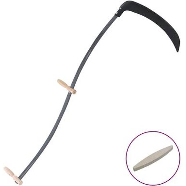 vidaXL Ljå Med Slipesten 145 cm