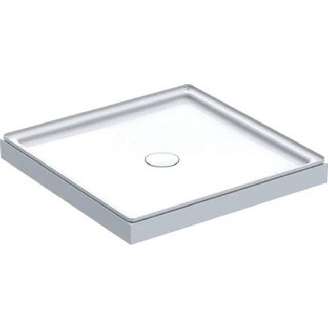 Ifö Contura Next Rektangulært Brusekar 90 cm Hvid