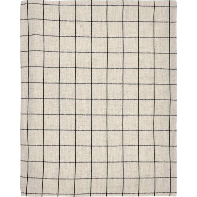 House Doctor JoinDukOffwhite Svart 150x260 Bordduk Svart