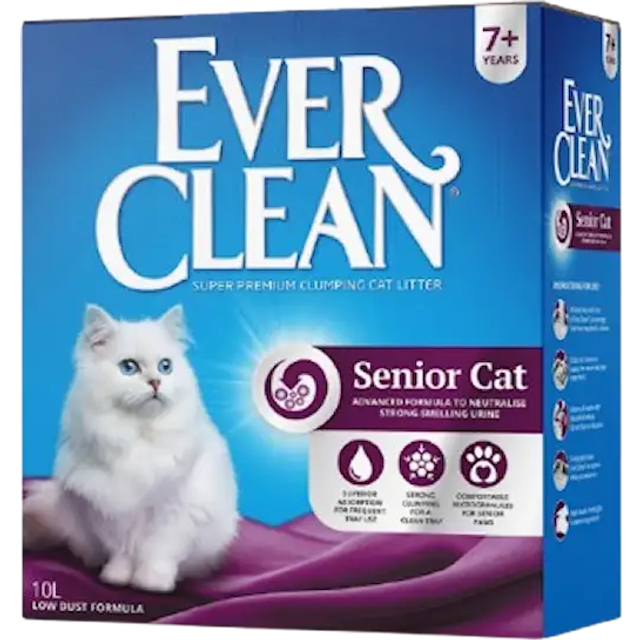 Ever Clean Senior Kattesand 10 L Sparepakke 2 x 10 Liter