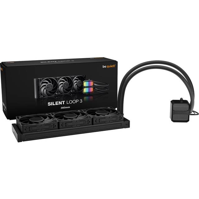 Be Quiet! Silent Loop 3 360 mm Prosessor 12 cm 3x120mm