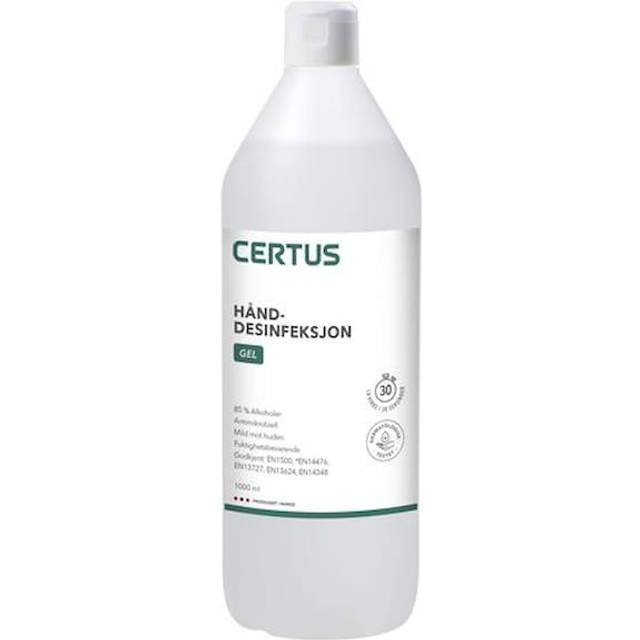 Certus Hånddesinfeksjon 85% Gel 1L