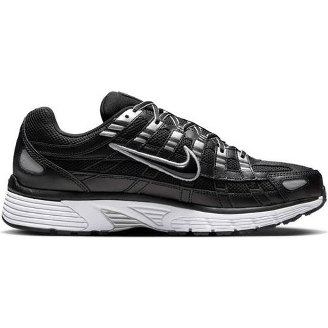 Nike Joggesko P-6000 Black White Metallic Silver