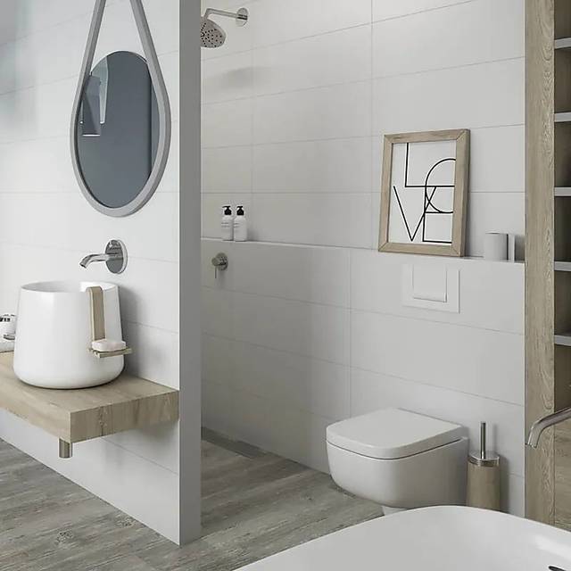 paradyz Neve Bianco Sciana 30x60 Flis