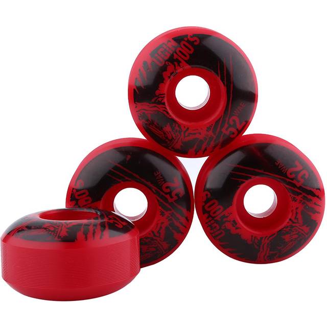 Wosawe Outdoor Classic Durable PU Cruiser Longboard Skateboard Wheels 52mm x 30mm 4 pcs