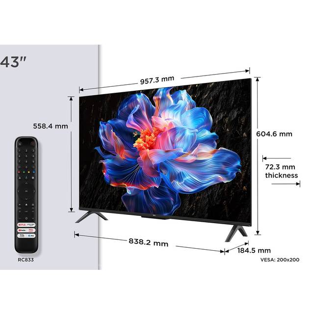 TCL 43V6C - bild 2