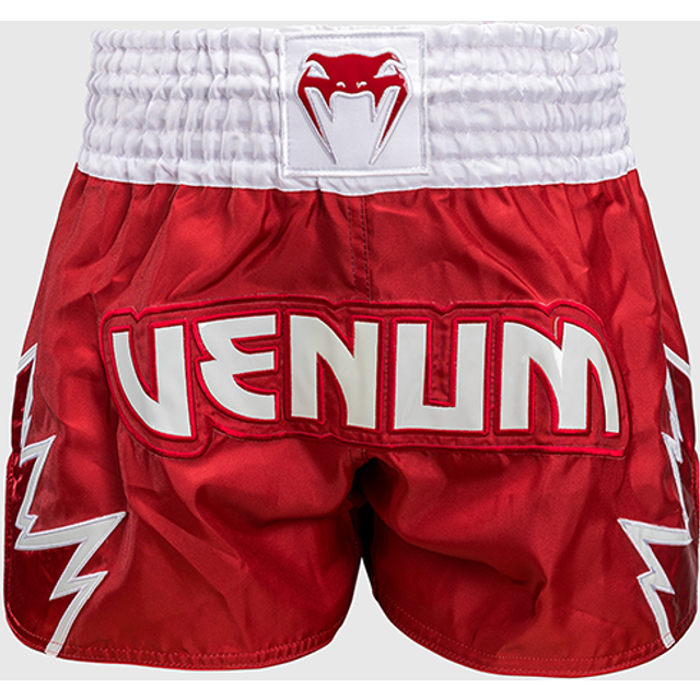 Venum Inferno Muay Thai Shorts Red/White