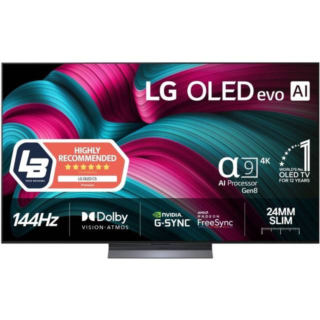 LG 55" C5 4K OLED evo TV (2025)