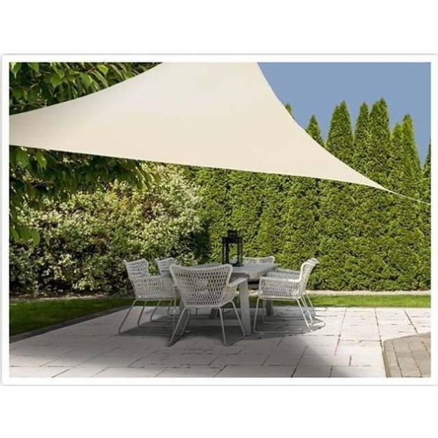 Verk Group Segelduk Vattentät 3 x 3 x 3 m Beige