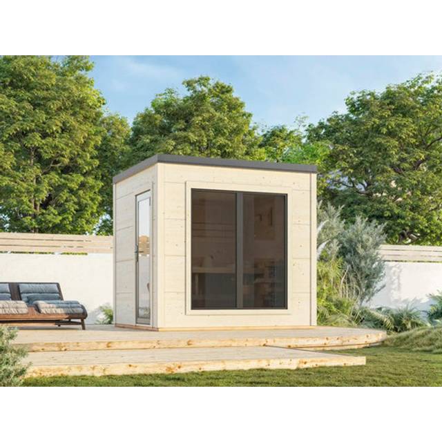 Palmako Grace Ubehandlet Tre Badstuehytte 5.3m²