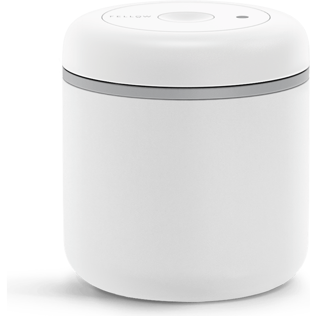 Fellow Atmos Vacuum Canister Oppbevaringsboks 0.7 L Hvit Kaffeboks 0.7L