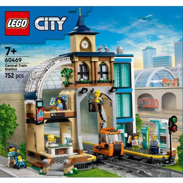 LEGO City 60469 Sentralbanestasjon